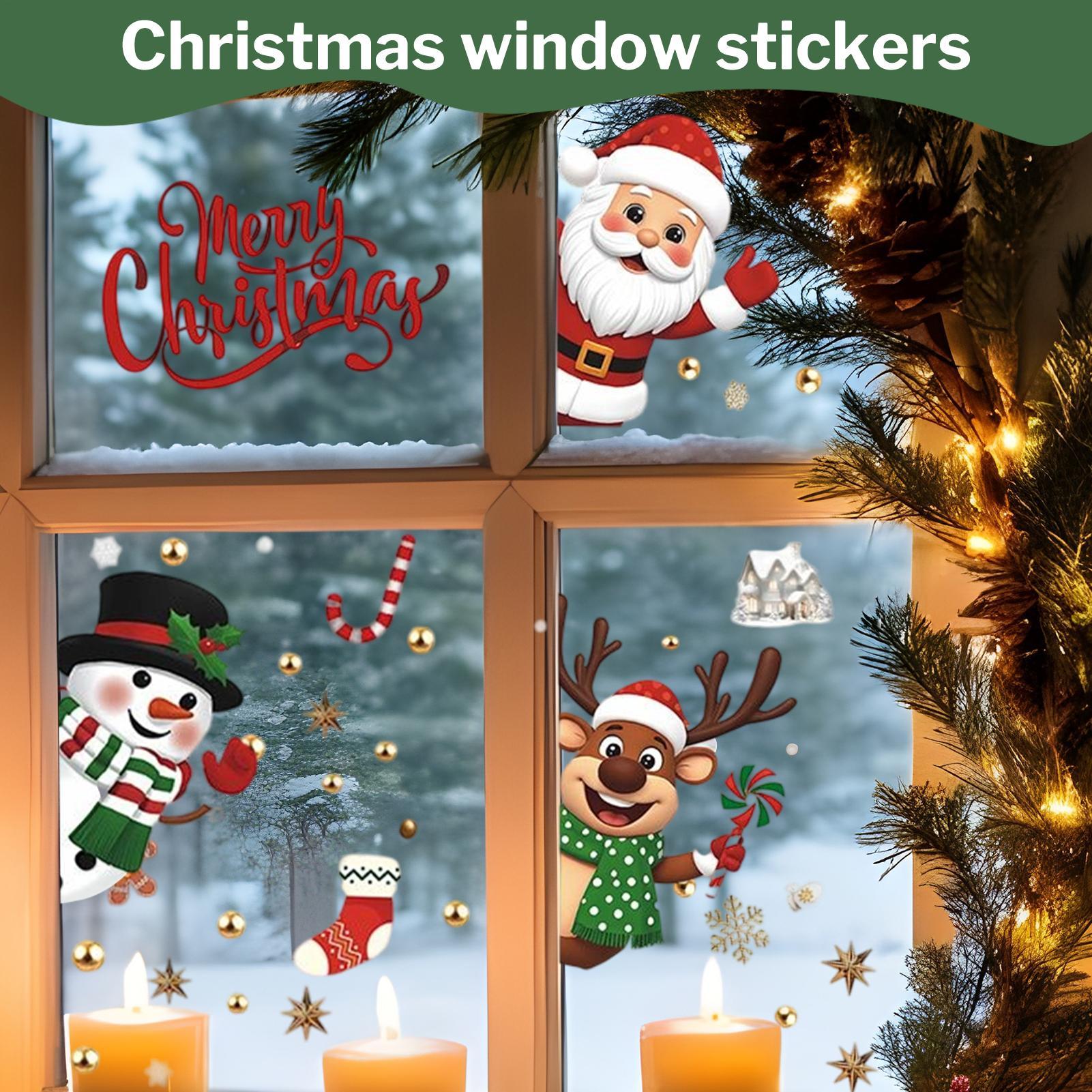 Christmas Window Decorations H - Snowflake Window Decal 리뷰 및 가격