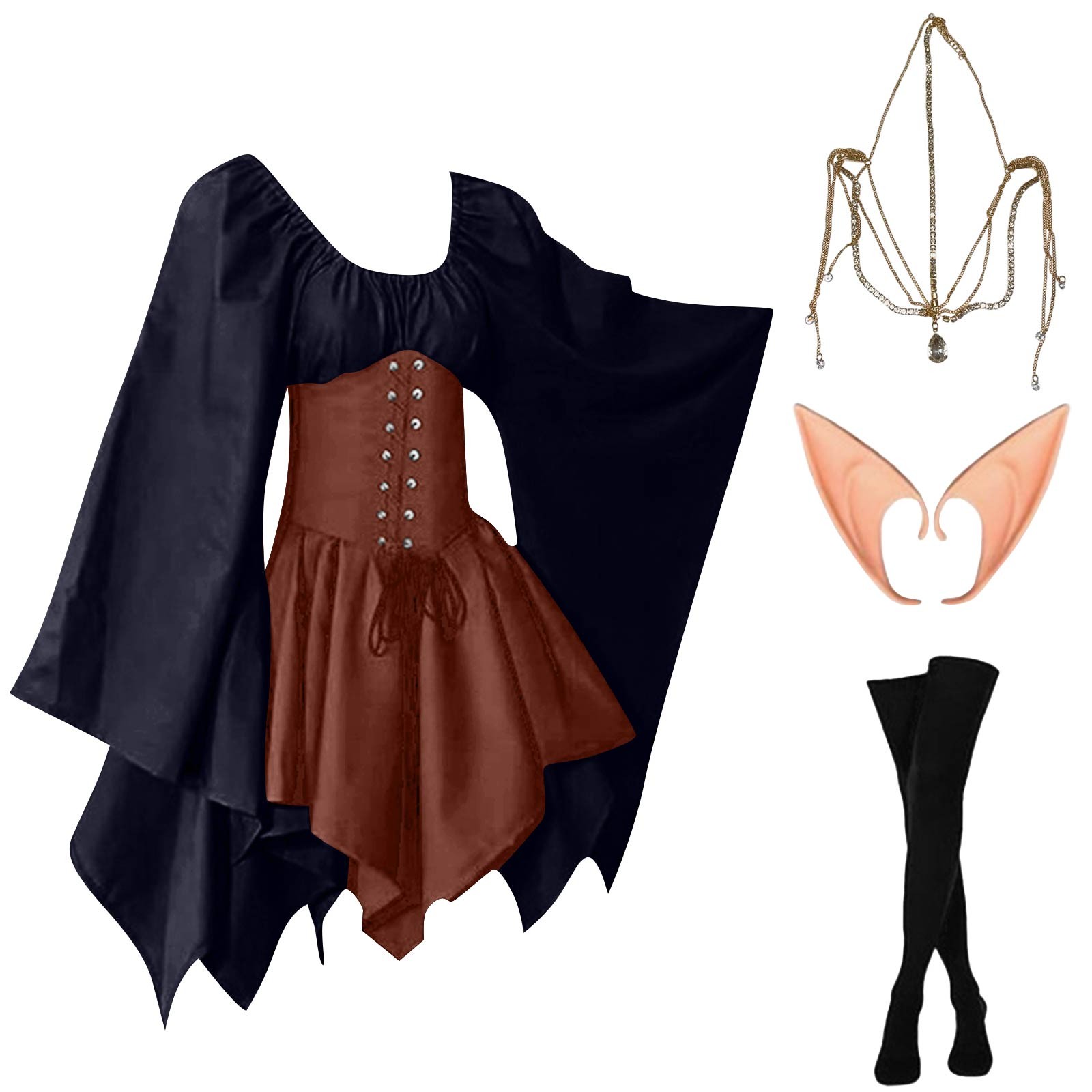 Halloween Cosplay Palace Victo - Elf Costume Christmas 리뷰 및 가격