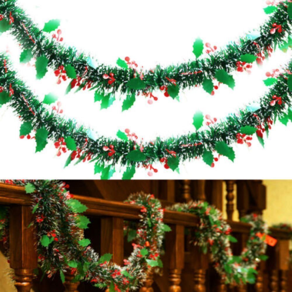 2PCS Reusable 2M Christmas Gar - Tinsel Garland Decoration 리뷰 및 가격
