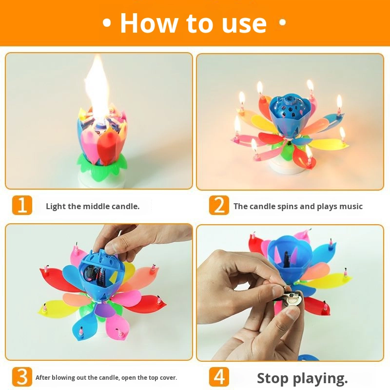 Romantic Happy Birthday Musica - Holiday Candle Set 리뷰 및 가격