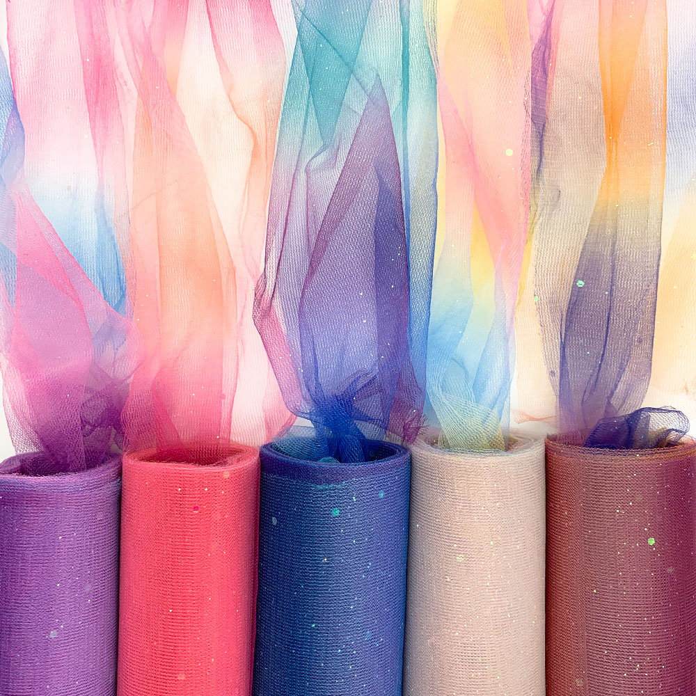 10Yards Rainbow Glitter Tulle  - Christmas Table Runner 리뷰 및 가격