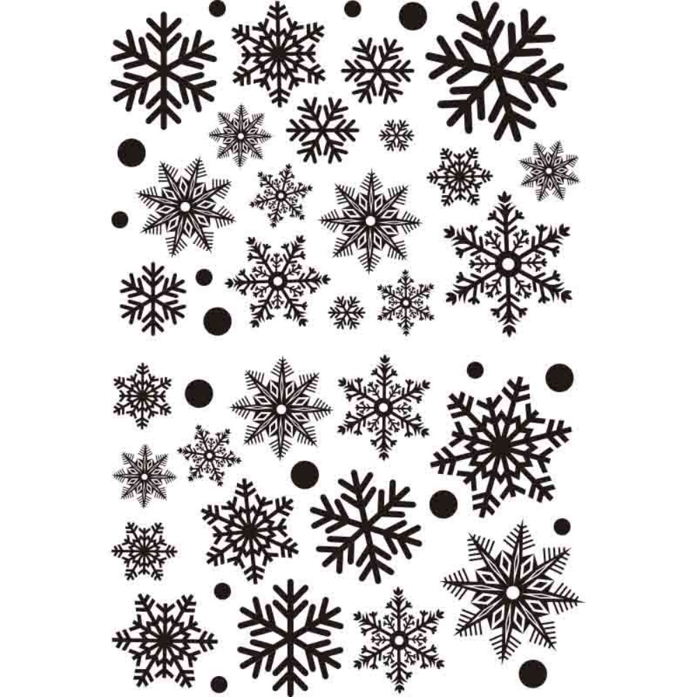 30pcs PVC Christmas Snowflakes - Snowflake Window Decal 리뷰 및 가격