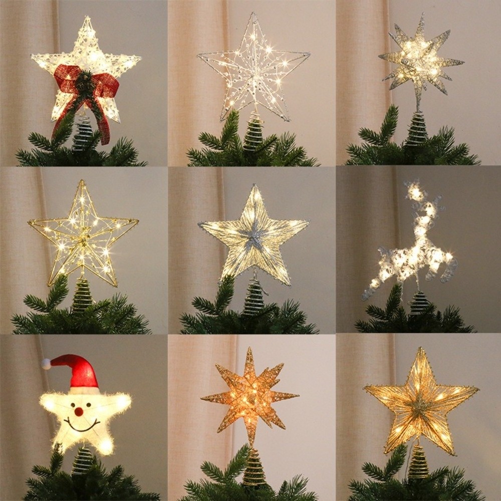 3D Glitter Star Christmas Tree - Star Tree Topper 리뷰 및 가격