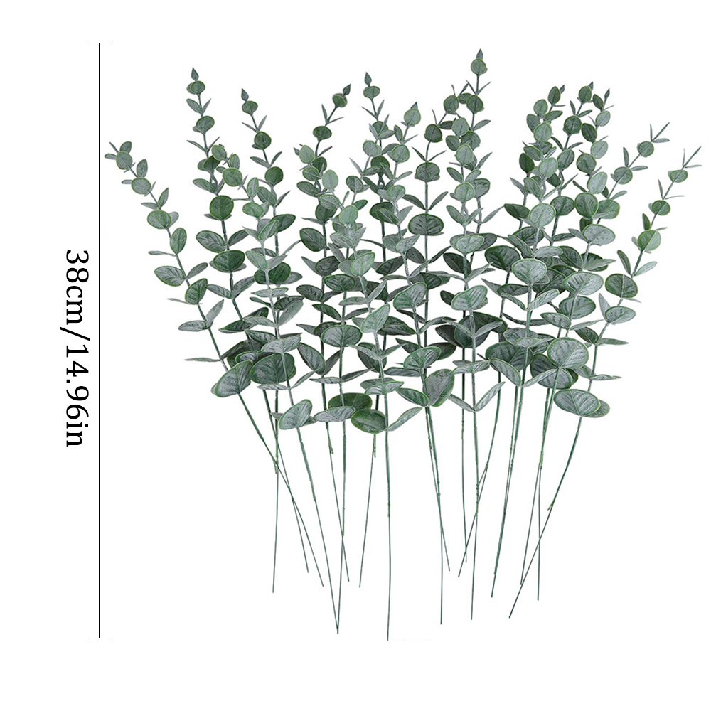 Artificial Eucalyptus Stems Le - Christmas Wreath Fake 리뷰 및 가격