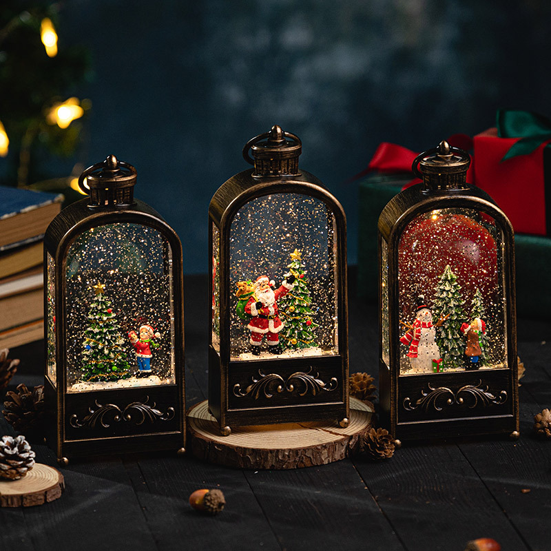 Christmas Decorations Wind Lan - Snow Globe Musical 리뷰 및 가격