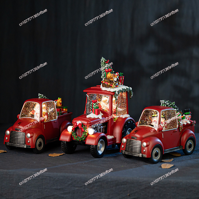 New - style Christmas Decorati - Snow Globe Musical 리뷰 및 가격