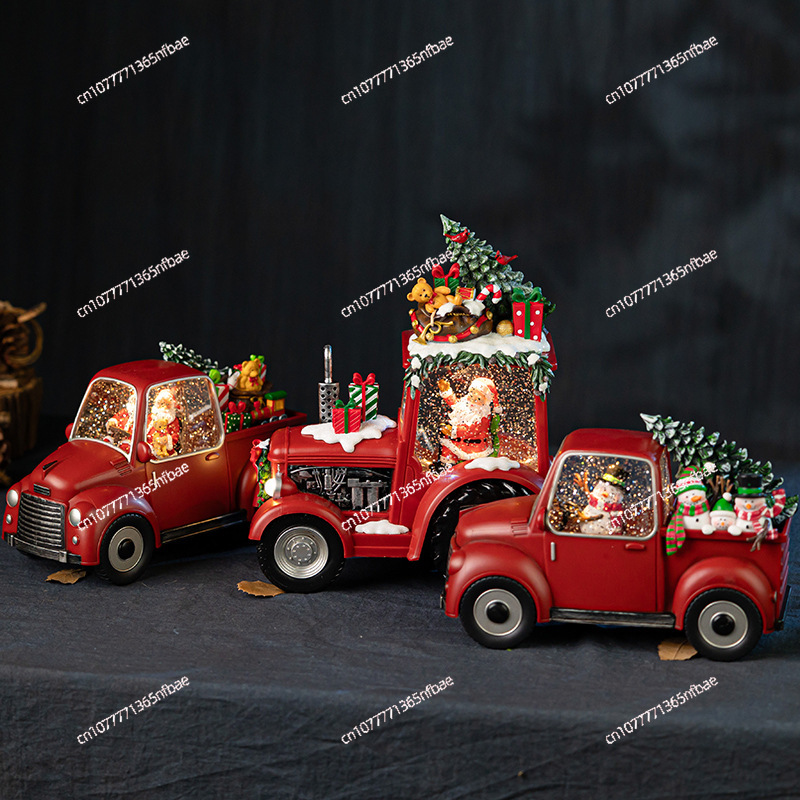 New - style Christmas Decorati - Snow Globe Musical 리뷰 및 가격