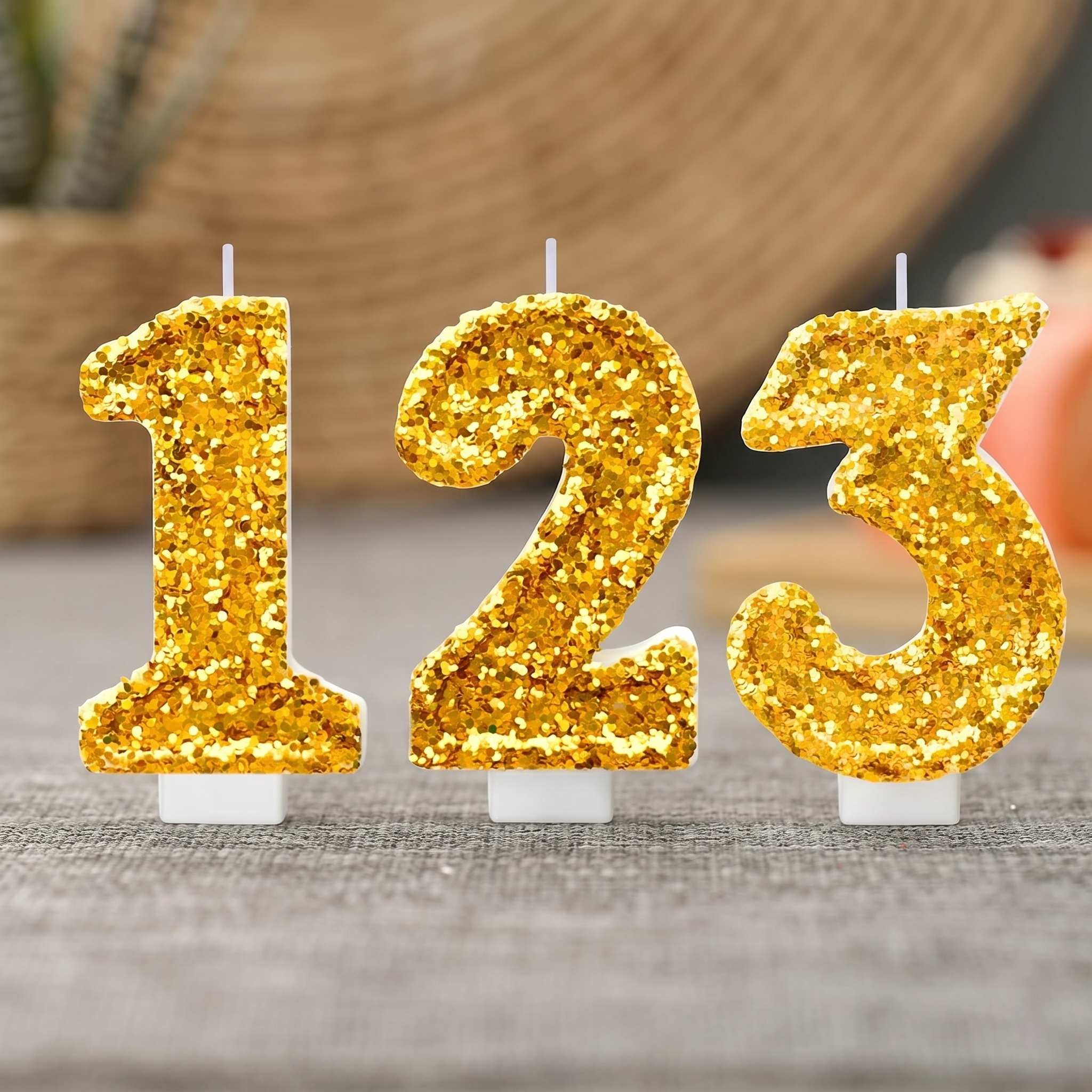Digital Birthday Candle Gold C - Holiday Candle Set 리뷰 및 가격