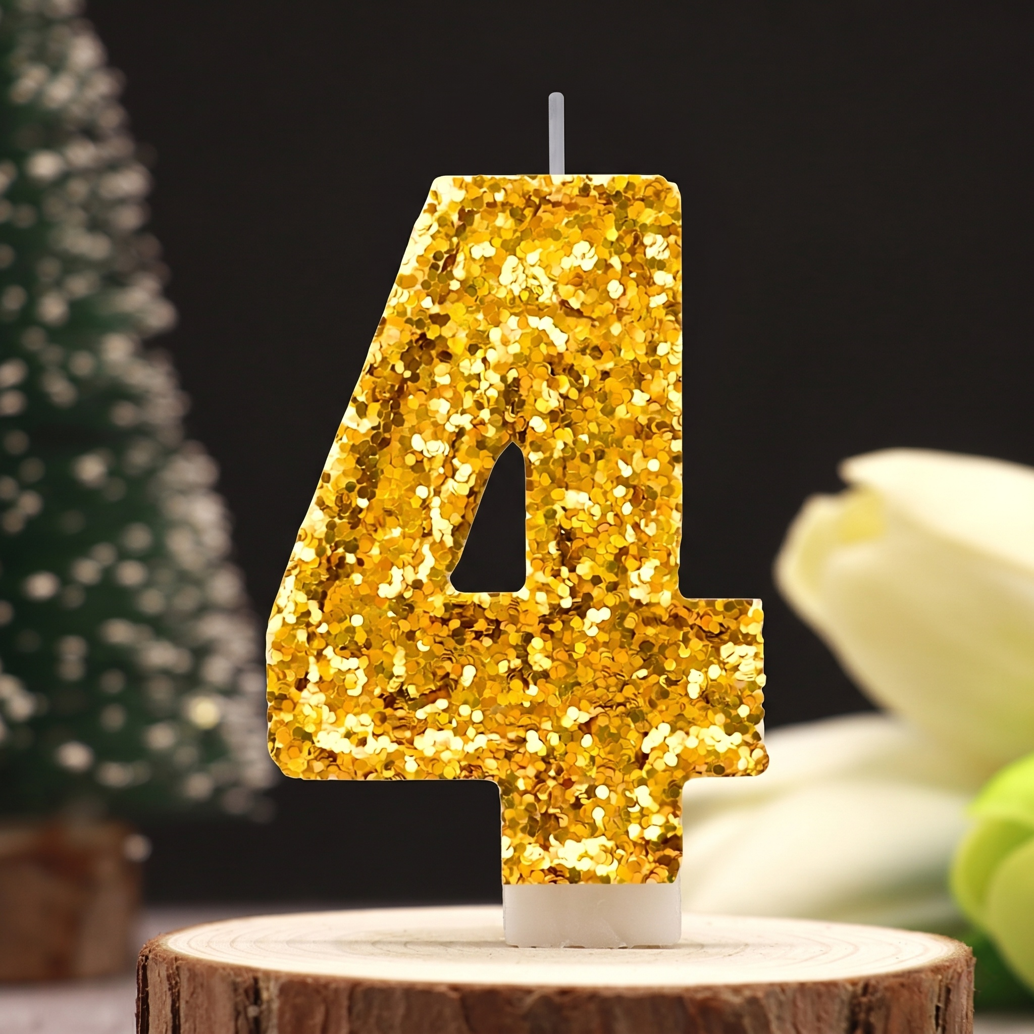 Digital Birthday Candle Gold C - Holiday Candle Set 리뷰 및 가격