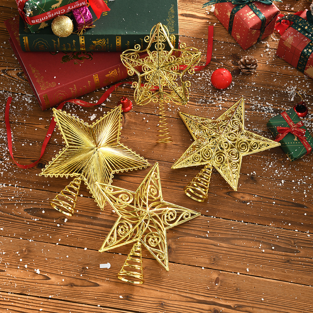Gold Glitter Christmas Tree To - Star Tree Topper 리뷰 및 가격