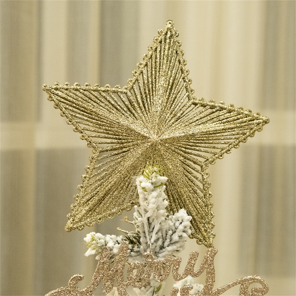 Gold Glitter Christmas Tree To - Star Tree Topper 리뷰 및 가격