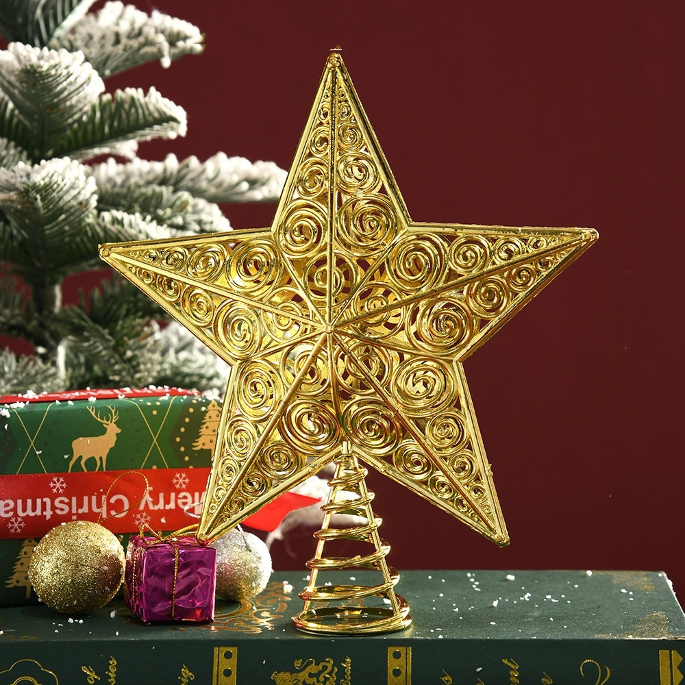 Gold Glitter Christmas Tree To - Star Tree Topper 리뷰 및 가격