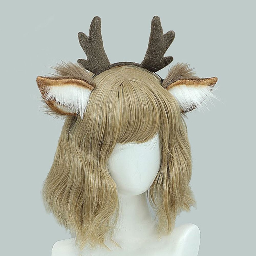 Unisex Deer Ears Reindeer Antl - Reindeer Antlers Headband 리뷰 및 가격