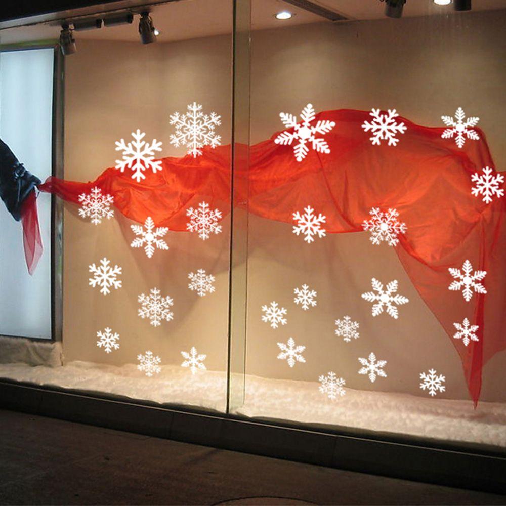 27/38PCS Gift Xmas  Festival S - Snowflake Window Decal 리뷰 및 가격