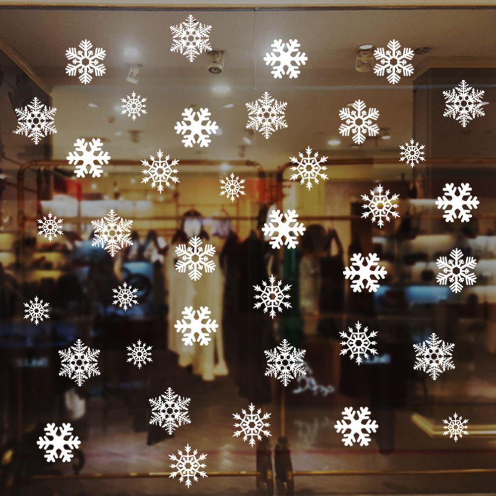 27/38PCS Gift Xmas  Festival S - Snowflake Window Decal 리뷰 및 가격