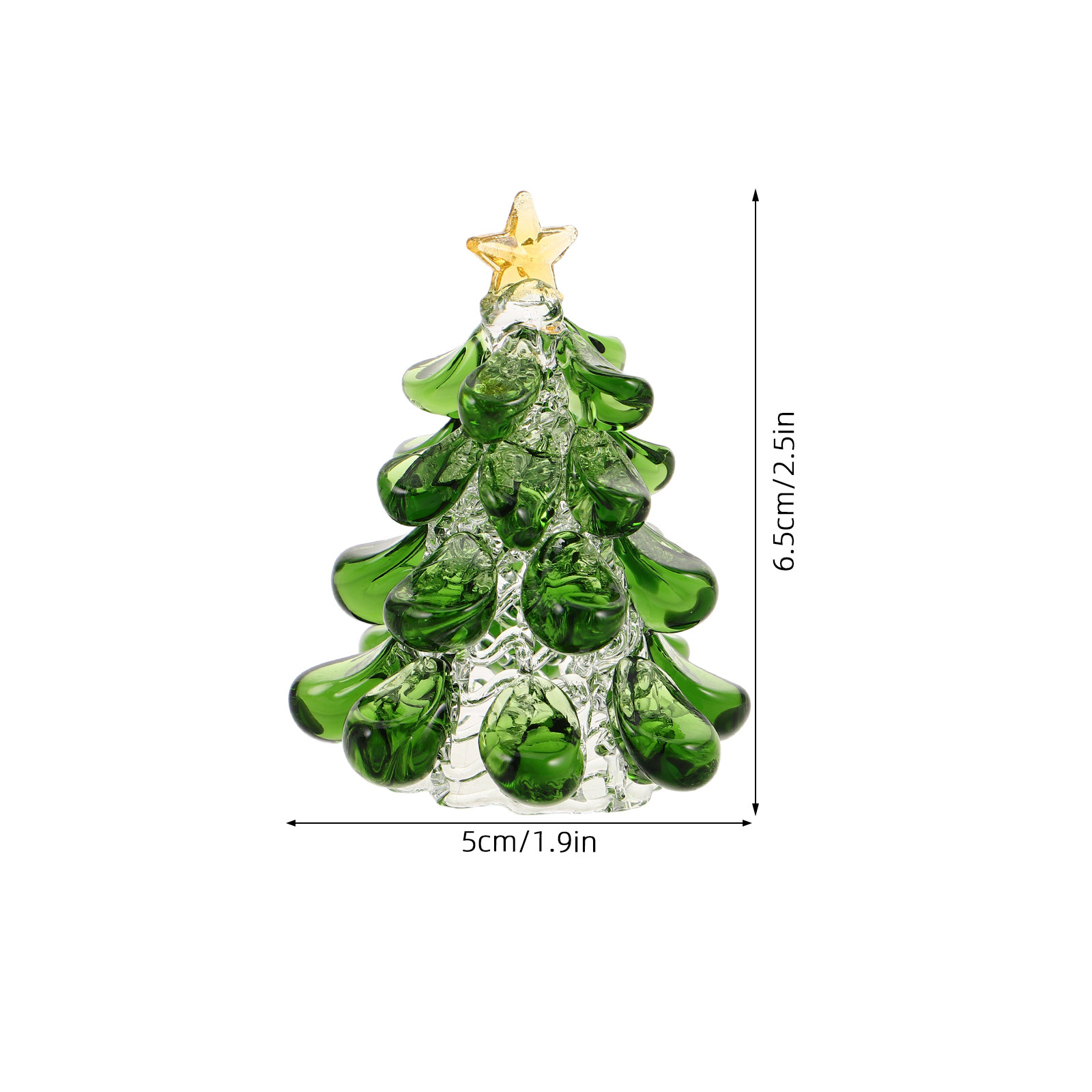 Crystal Christmas Tree Miniatu - Star Tree Topper 리뷰 및 가격
