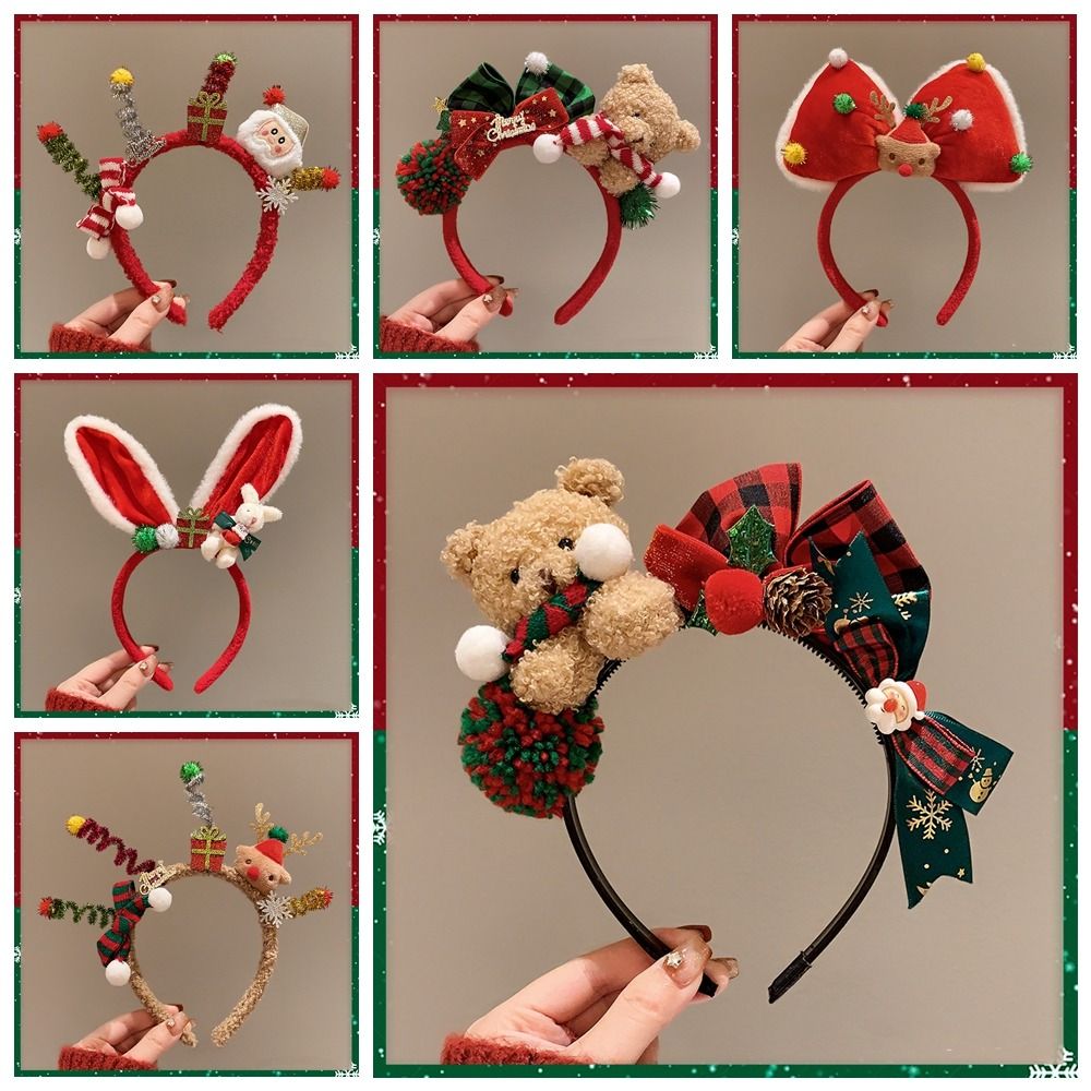 Christmas Decoration Christmas - Reindeer Antlers Headband 리뷰 및 가격