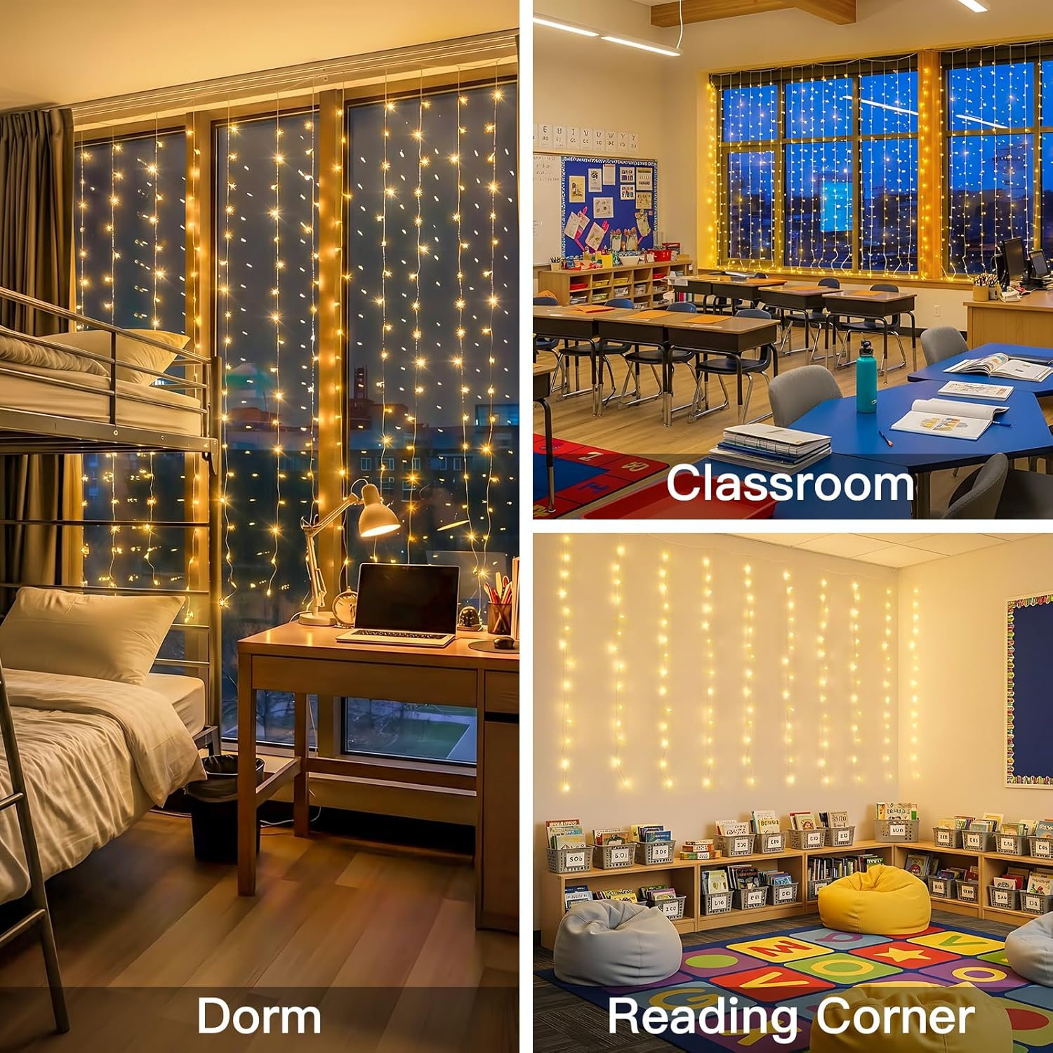 Curtain Lights For Bedroom 200 - Christmas Lights Outdoor 리뷰 및 가격