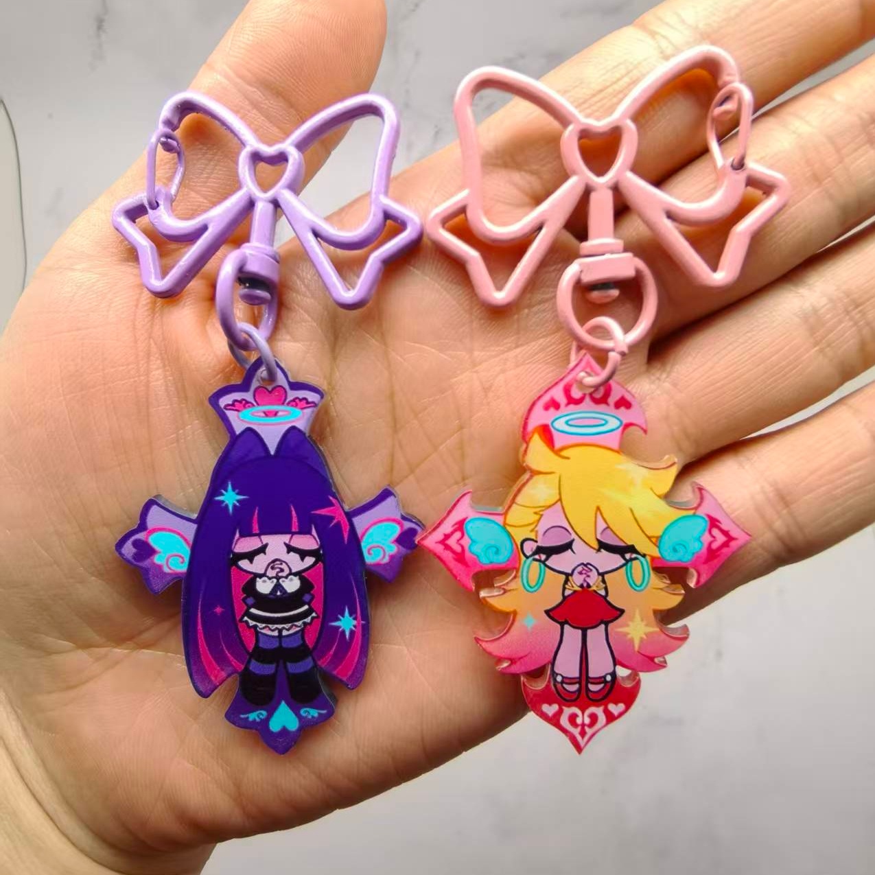Anime Panty & Stocking with Ga - Christmas Stocking Hanging 리뷰 및 가격