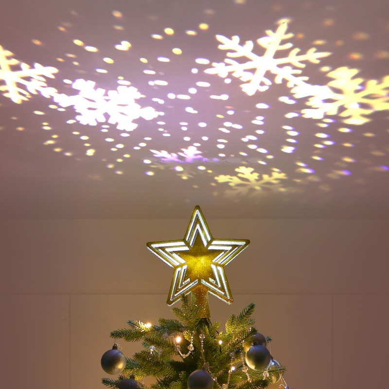 LED Projection Tree Topper Sta - Star Tree Topper 리뷰 및 가격
