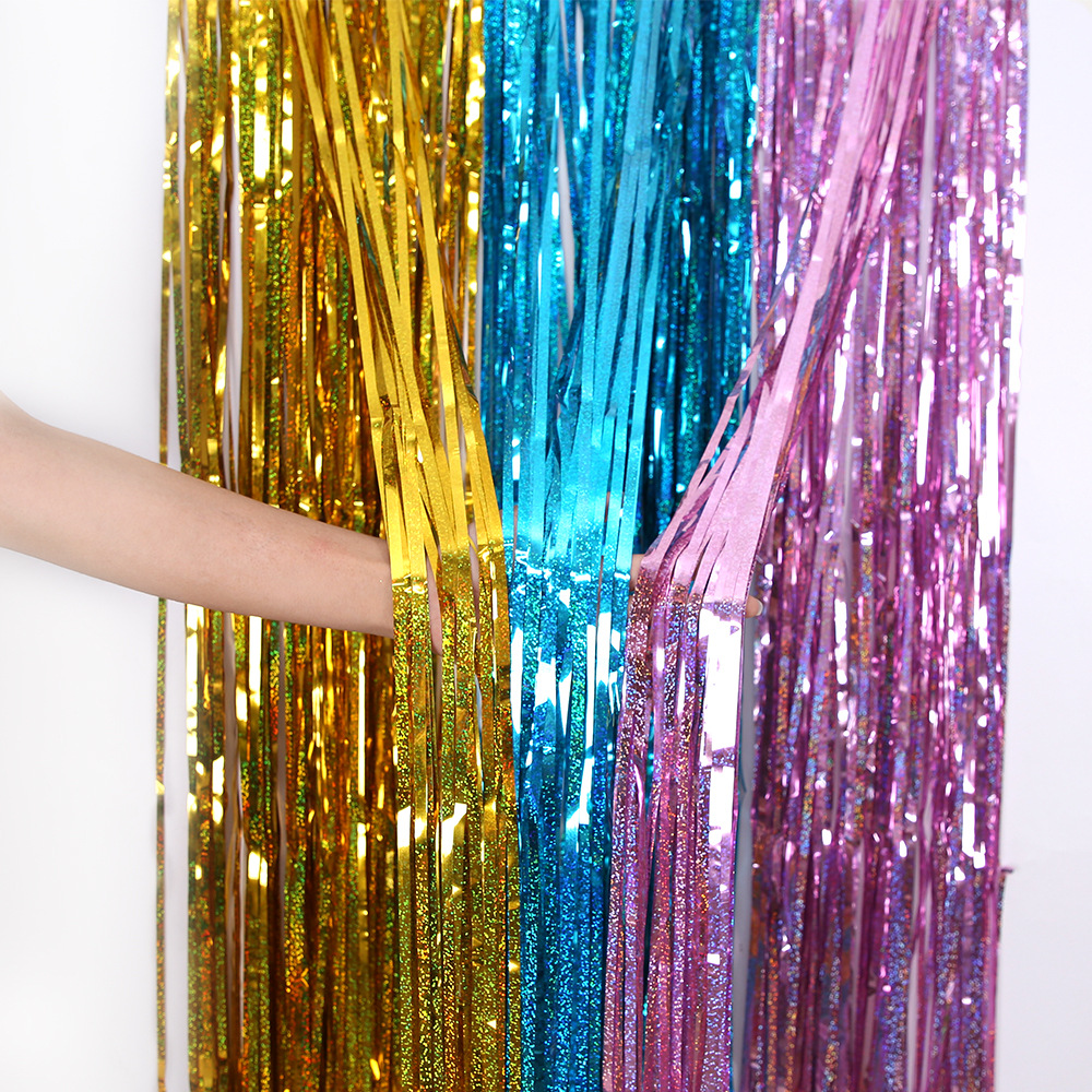 2M Glitter Pink Metallic Foil  - Tinsel Garland Decoration 리뷰 및 가격