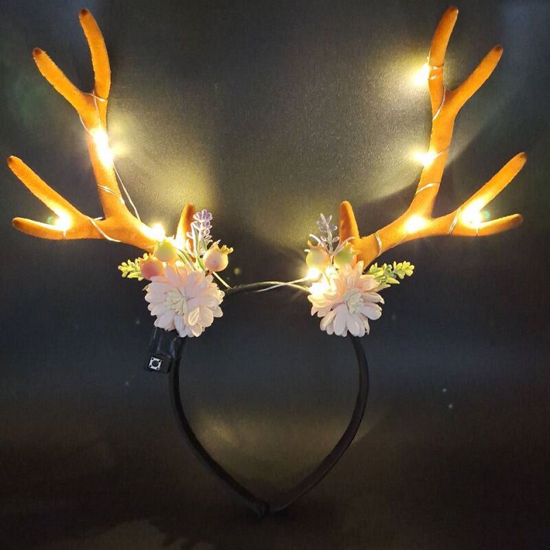 Reindeer Antlers Light up Head - Reindeer Antlers Headband 리뷰 및 가격