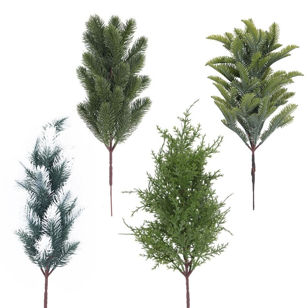 Green Artificial Pine Branch C - Christmas Wreath Fake 리뷰 및 가격