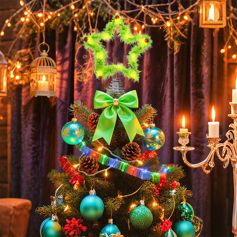 Plush Five-pointed Star Twisty - Star Tree Topper 리뷰 및 가격
