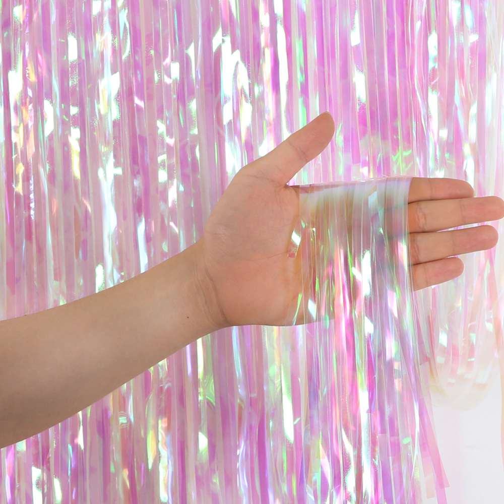 2M 3M Party Backdrop Curtains  - Tinsel Garland Decoration 리뷰 및 가격
