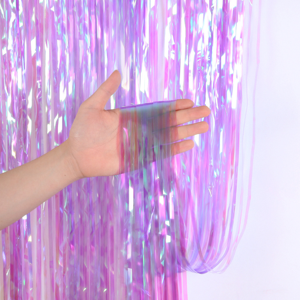 2M 3M Party Backdrop Curtains  - Tinsel Garland Decoration 리뷰 및 가격