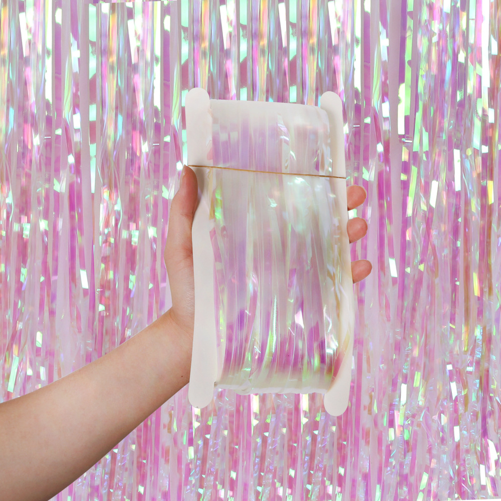 2M 3M Party Backdrop Curtains  - Tinsel Garland Decoration 리뷰 및 가격