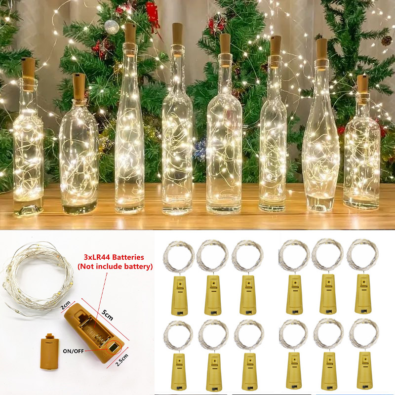6pcs 20led Wine Bottle with Co - Led Fairy String Lights 리뷰 및 가격