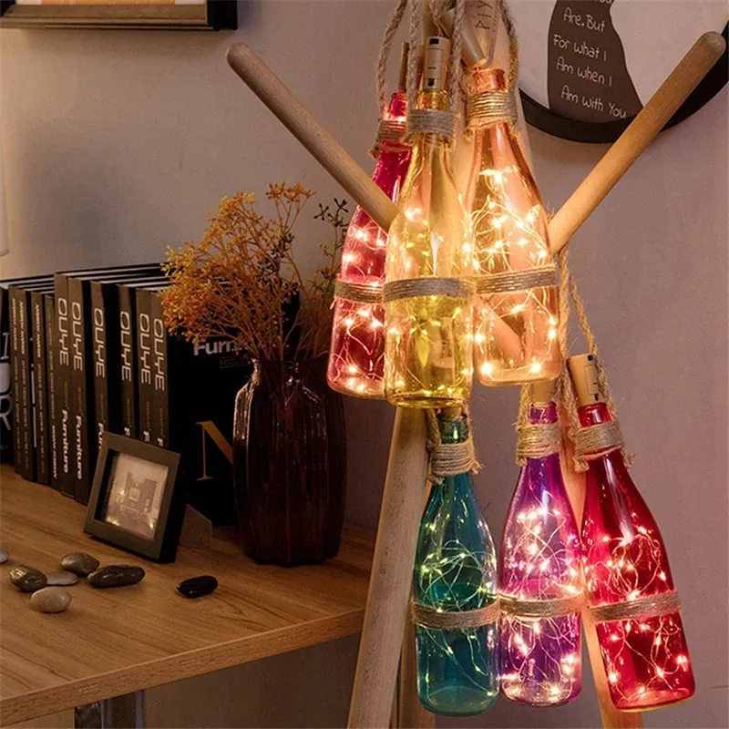 6pcs 20led Wine Bottle with Co - Led Fairy String Lights 리뷰 및 가격