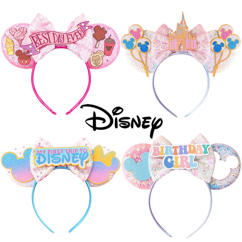 Disney Birthday Girls Mickey M - Ribbon Bow Gift 리뷰 및 가격
