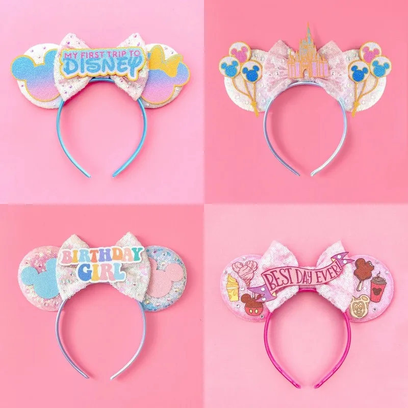 Disney Birthday Girls Mickey M - Ribbon Bow Gift 리뷰 및 가격
