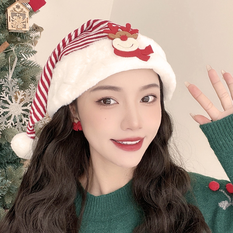 2025 Cute Christmas Hat Childr - Santa Hat Plush 리뷰 및 가격