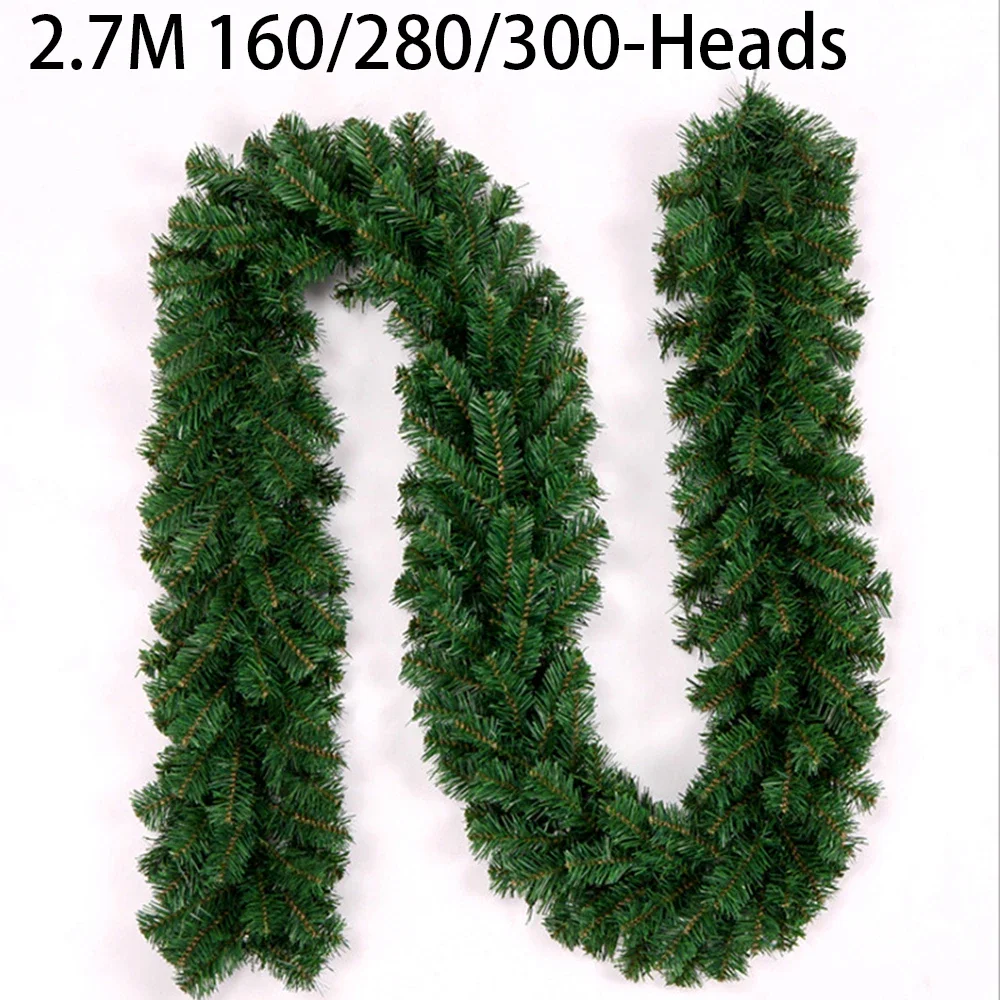 2.7M Artificial Green Christma - Christmas Wreath Fake 리뷰 및 가격