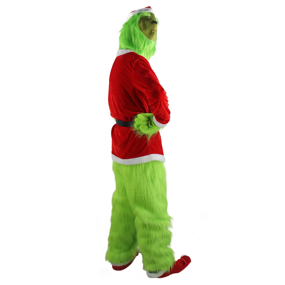 Merry Christmas Grinch Cosplay - Santa Hat Plush 리뷰 및 가격