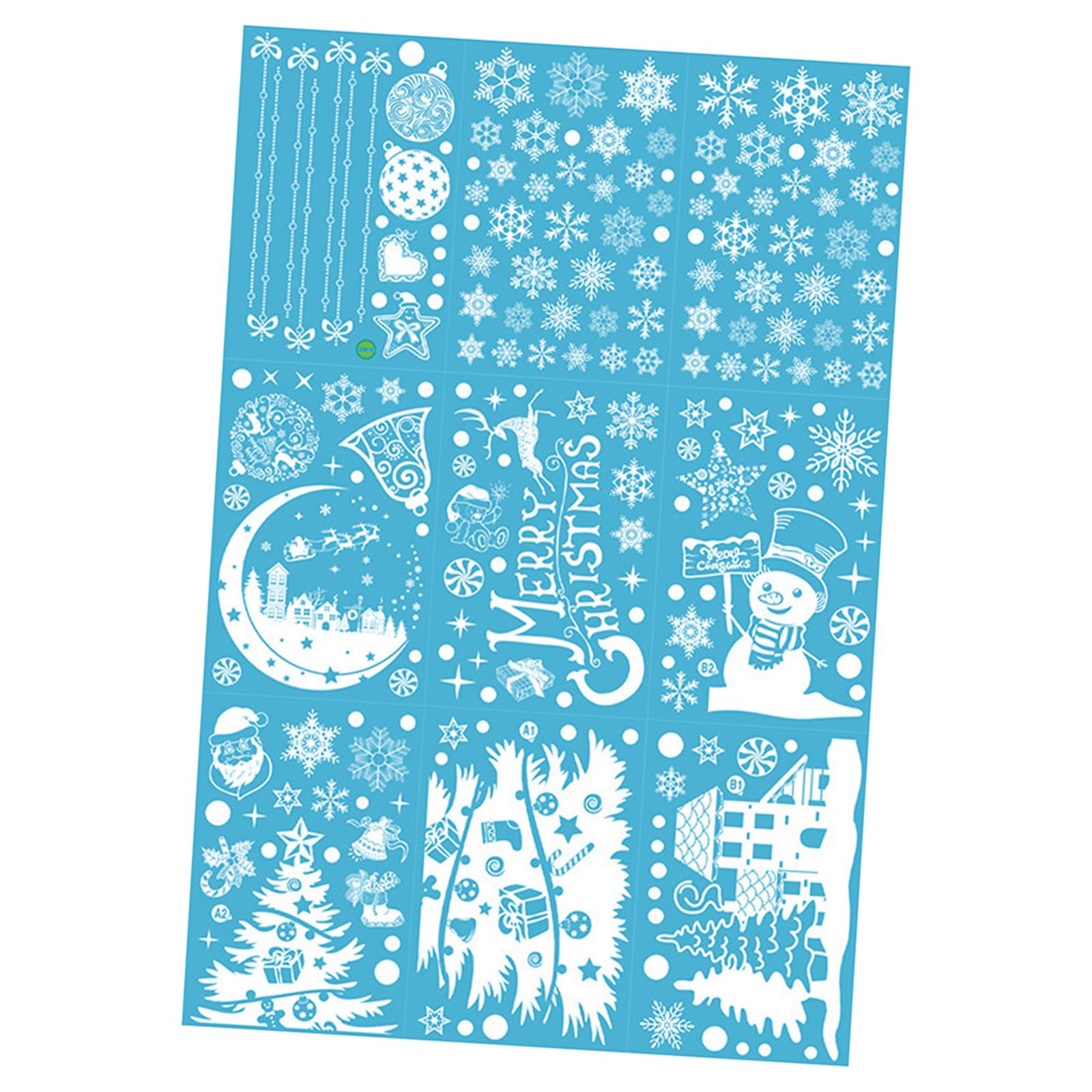 Christmas Decoration Window St - Snowflake Window Decal 리뷰 및 가격