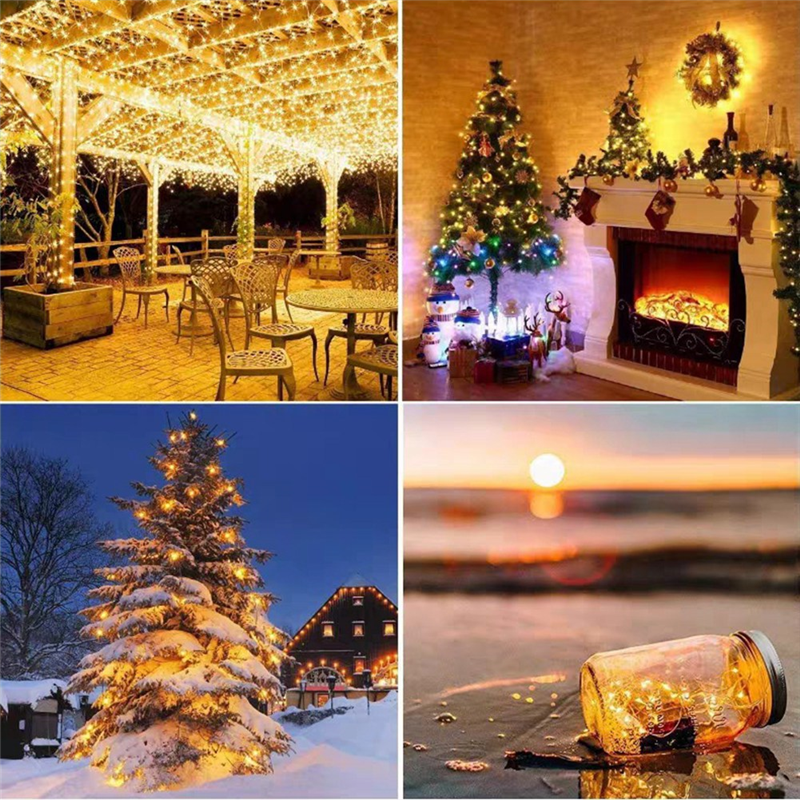 ONCE Solar Powered Lights 200  - Led Fairy String Lights 리뷰 및 가격