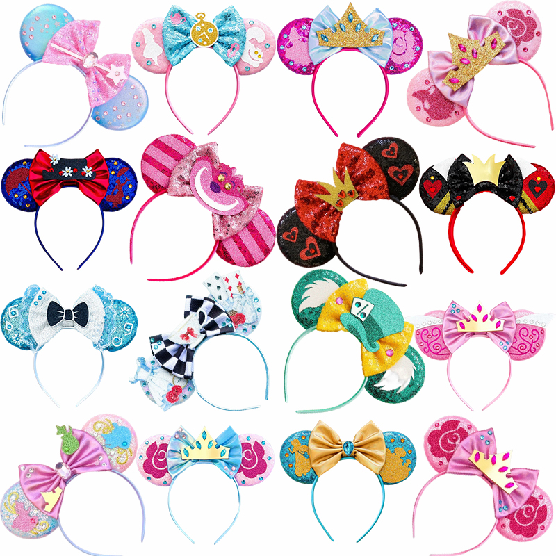 Disney Alice In Wonderland Ear - Ribbon Bow Gift 리뷰 및 가격