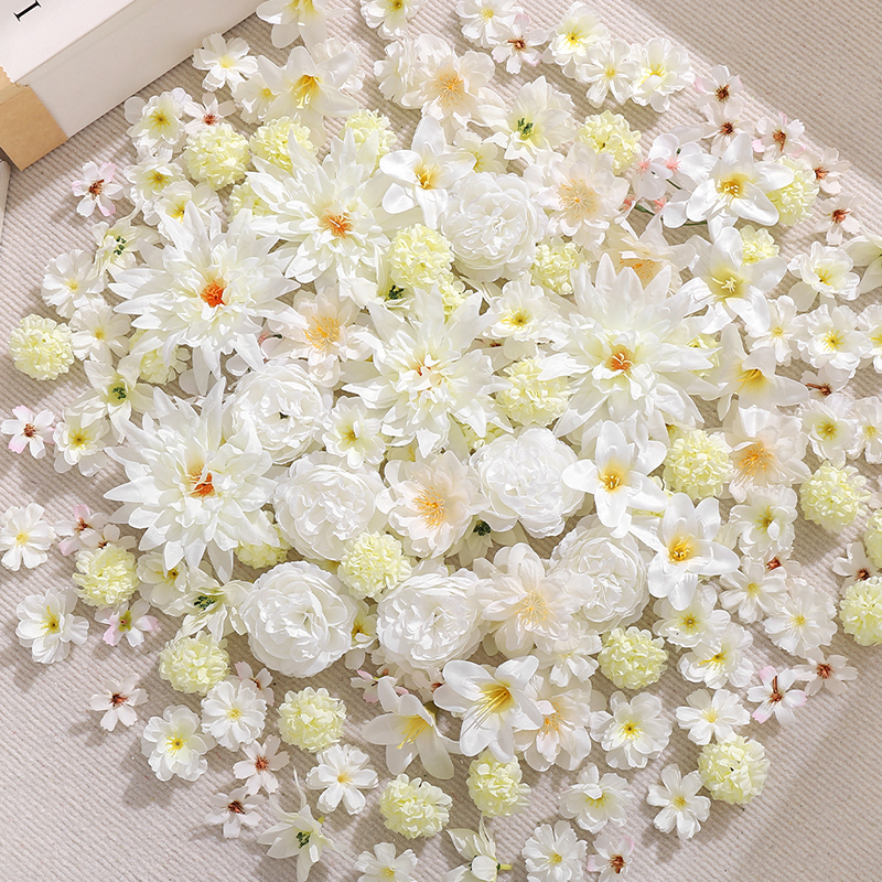 20Pcs Mix White Artificial Flo - Christmas Wreath Fake 리뷰 및 가격