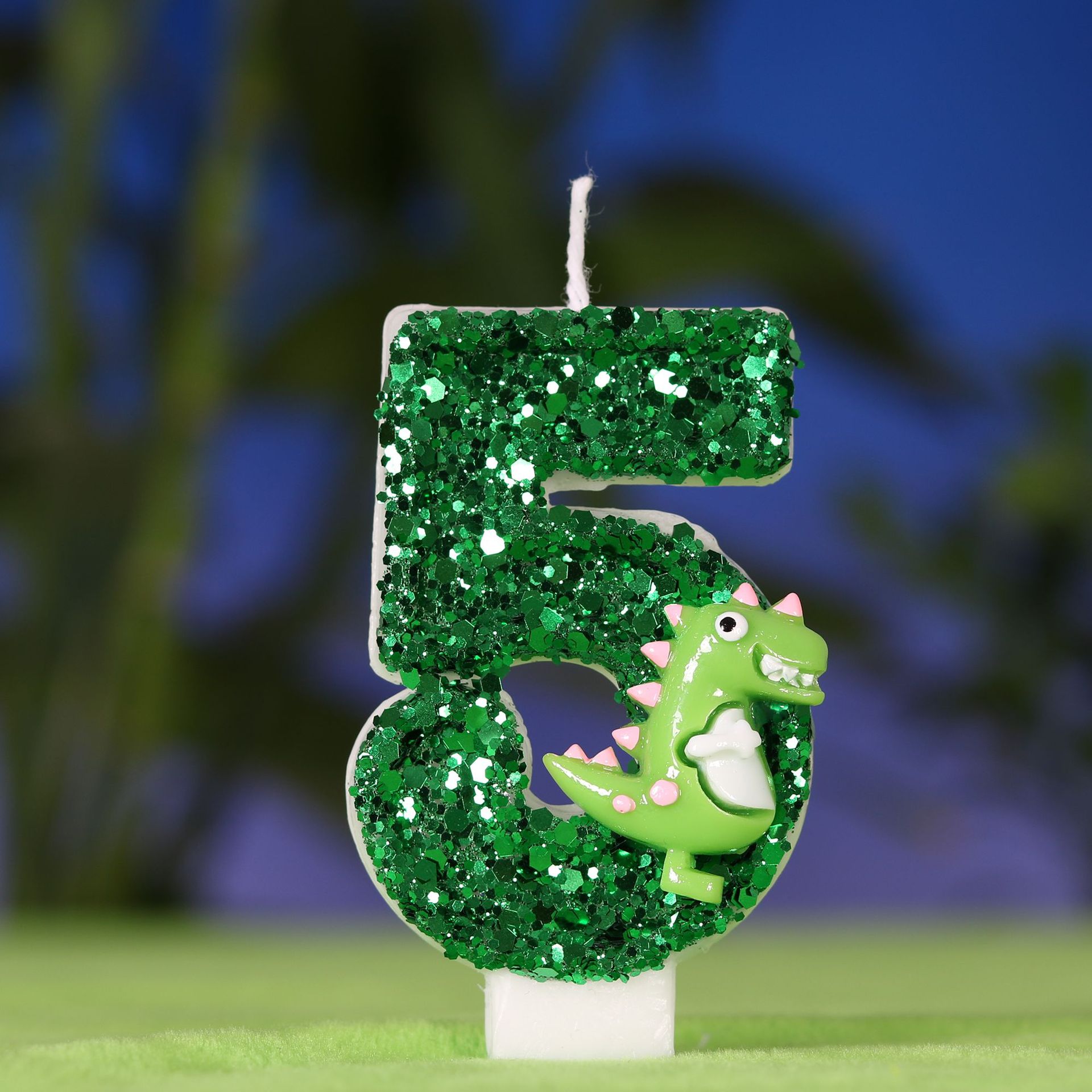 Cartoon Dinosaur Digital Birth - Holiday Candle Set 리뷰 및 가격