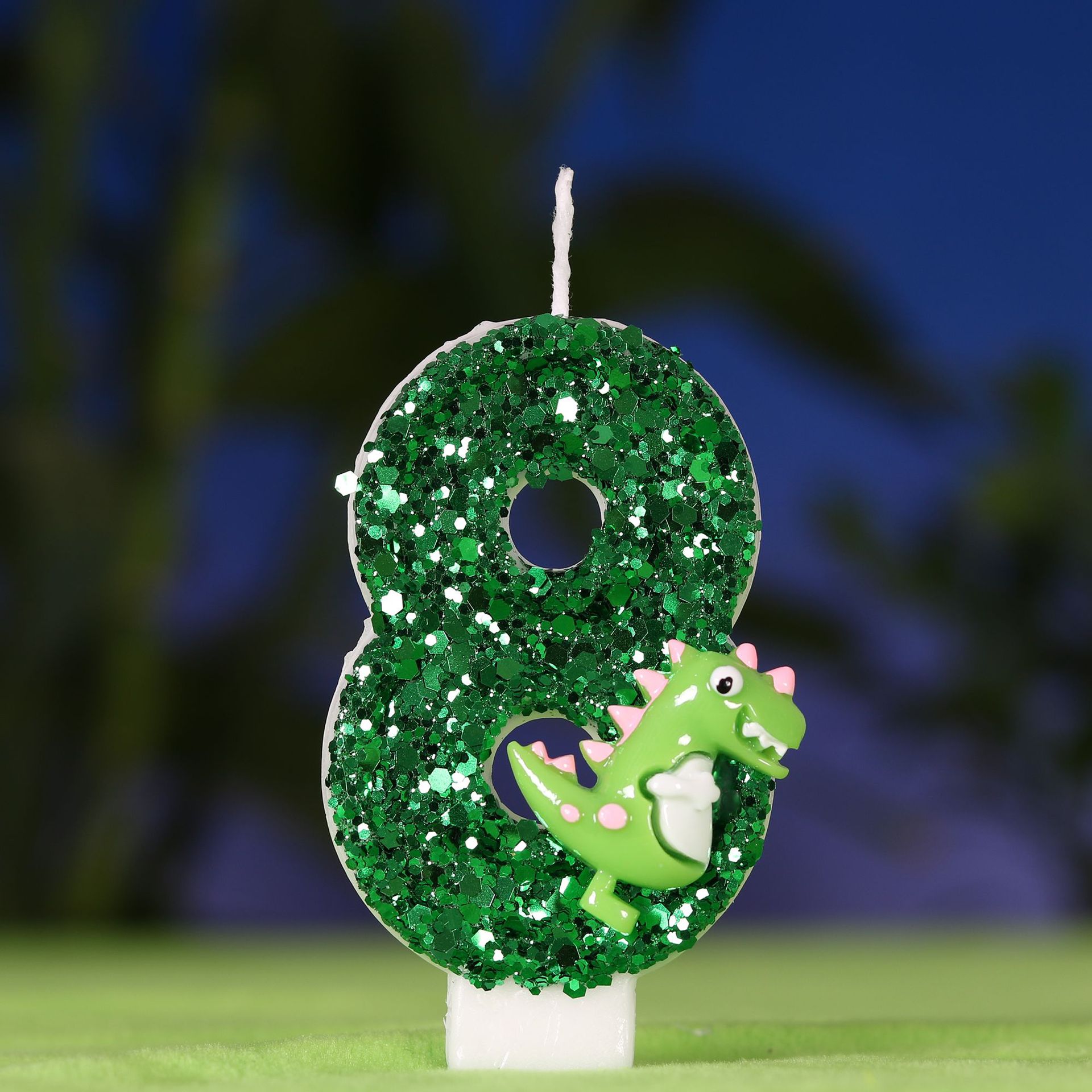 Cartoon Dinosaur Digital Birth - Holiday Candle Set 리뷰 및 가격