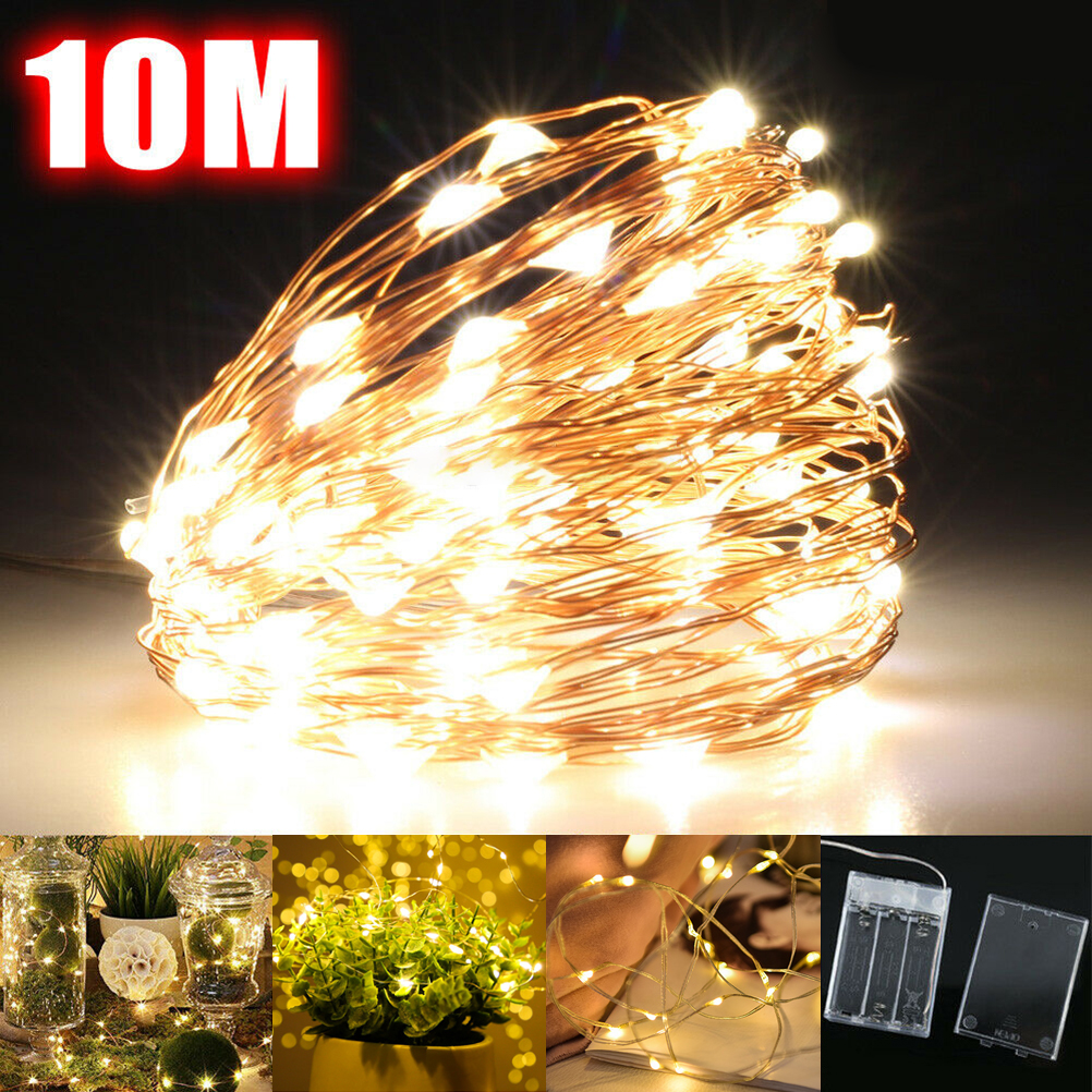 Copper Wire Lamp 10M LED Fairy - Led Fairy String Lights 리뷰 및 가격