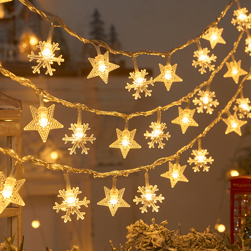 1.5M/3M Snowflake star LED Str - Led Fairy String Lights 리뷰 및 가격