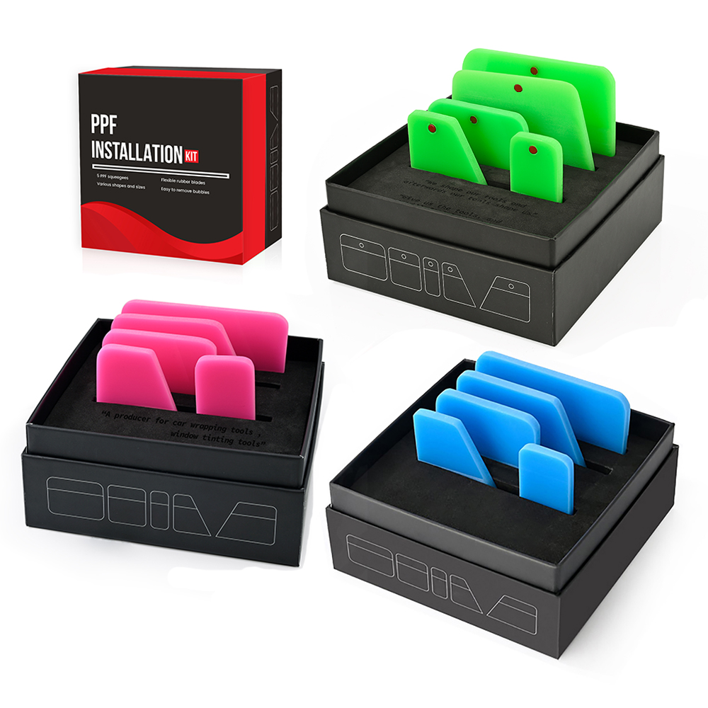 FOSHIO 5PCS Rubber Squeegee Se - Gift Box Wrap Set 리뷰 및 가격