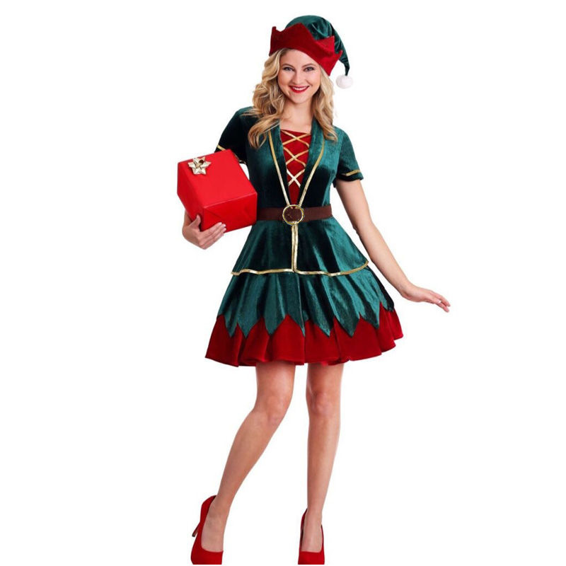 Carnival Couple Xmas Mascot Co - Elf Costume Christmas 리뷰 및 가격