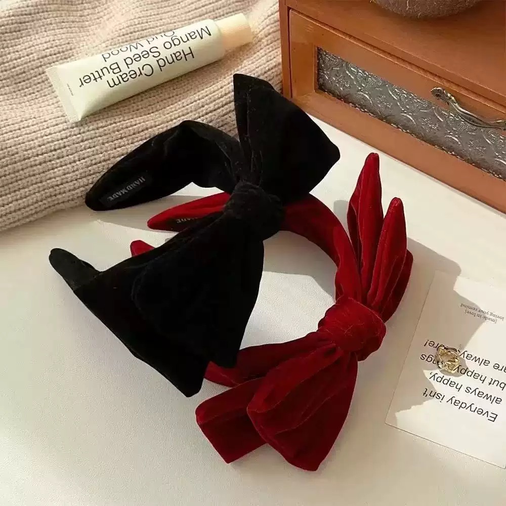 AWAYTR 1pc Large Velvet Bow Ha - Ribbon Bow Gift 리뷰 및 가격
