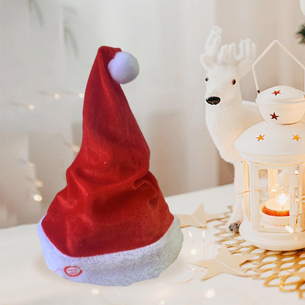 Singing Dancing Santa Hats Dec - Santa Hat Plush 리뷰 및 가격